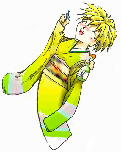 ちょっと顔の赤い金菜さん